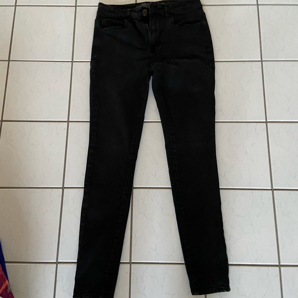american eagle black jeans